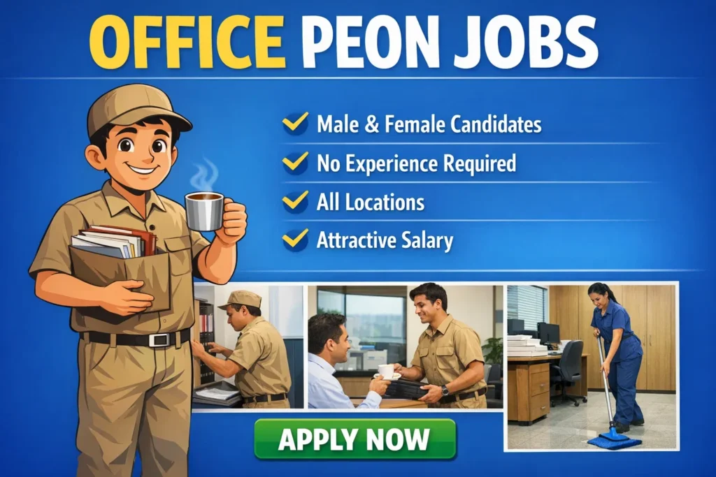 office peon jobs